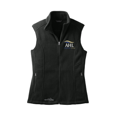 AHL Group - Eddie Bauer® Women's Fleece Vest EB205 with AHL Group left chest logo