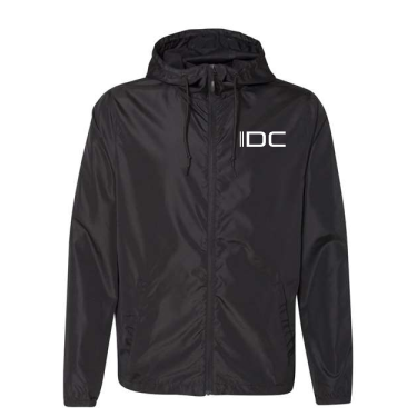 Imperium Dance - Adult Lightweight Windbreaker Full-Zip Jacket 21876 with IDC left chest logo