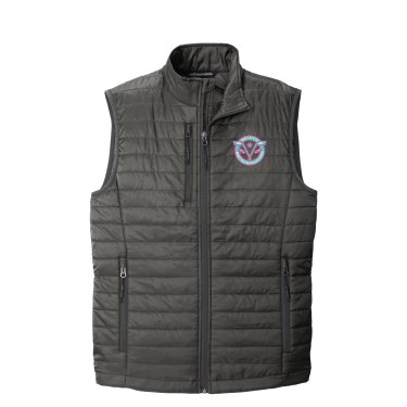 Duluth Mother Puckers - Port Authority® Packable Puffy Vest J851 with embroidered left chest logo