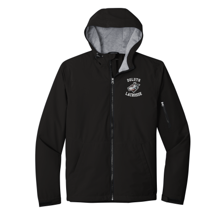 Wolfpack Youth Lacrosse - ADULT Sport-Tek® JST56  Waterproof Insulated Jacket with Duluth Wolfpack Youth Lacrosse logo