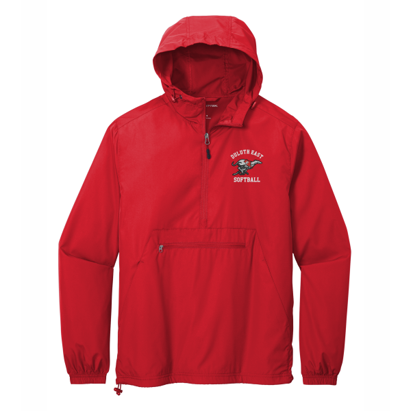 DE Softball - Sport-Tek ® Packable Anorak JST66 with left chest logo