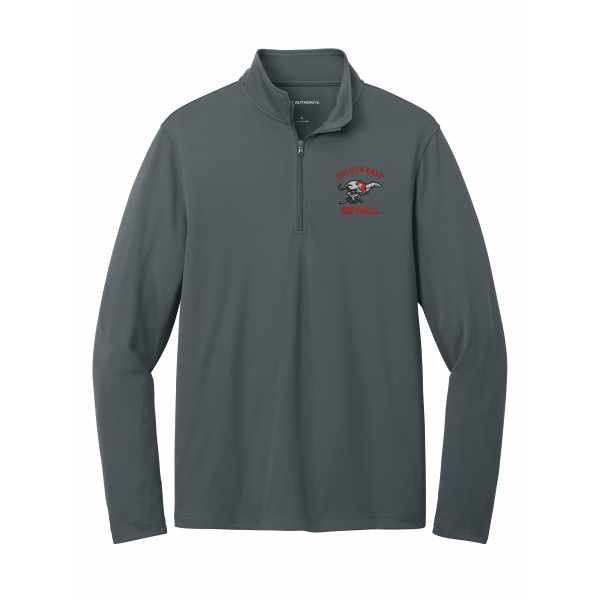 DE Softball - Port Authority® Dry Zone® UV Micro-Mesh 1/4-Zip K112 with left chest logo