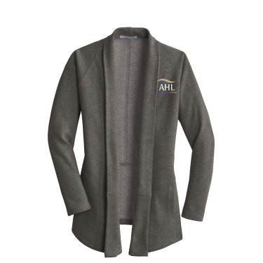 AHL Group - Port Authority® Women's Interlock Cardigan L807 with AHL Group left chest logo