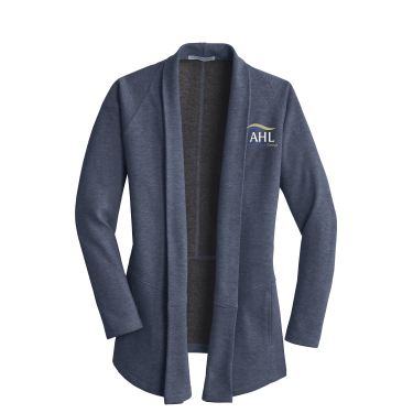 AHL Group - Port Authority® Women's Interlock Cardigan L807 with AHL Group left chest logo