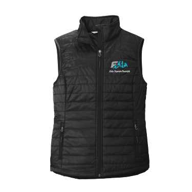 LSF - Port Authority® Women's Packable Puffy Vest L851 with LSF logo