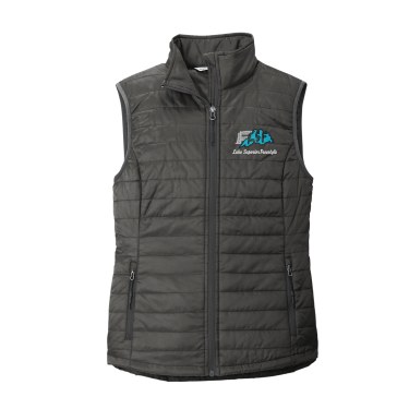 LSF - Port Authority® Women's Packable Puffy Vest L851 with LSF logo