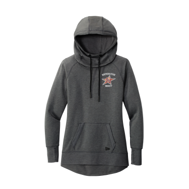 Northern Stars Hockey - New Era Women's LNEA510 Tri-Blend Fleece Pullover Hoodie with embroidered left chest logo