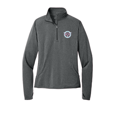 Duluth Mother Puckers - LADIES Sport-Tek LST850 Ladies Sport-Wick® Stretch 1/2-Zip Pullover with embroidered logo