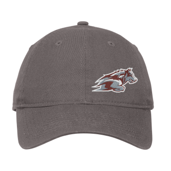 Wolfpack Girls H.S. Lacrosse - New Era® - Adjustable Unstructured Cap NE201 with embroidered logo on the lower left panel