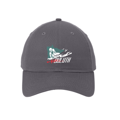 Team Duluth - New Era® - Adjustable Unstructured Cap with Team Duluth Alpine embroidered logo