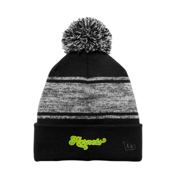Duluth Heights - New Era NE909 Knit Chilled Pom Beanie with embroidered DH logo on the front