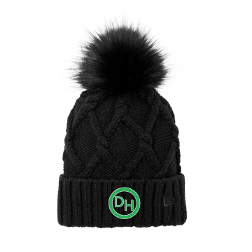 Duluth Heights - New Era NE911 Faux Fur Pom Beanie with embroidered DH logo