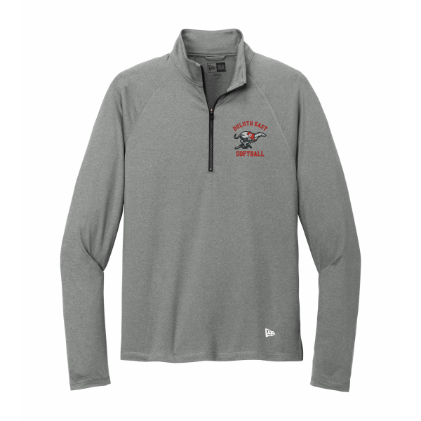 DE Softball - New Era® Power 1/2-Zip NEA228 with left chest logo