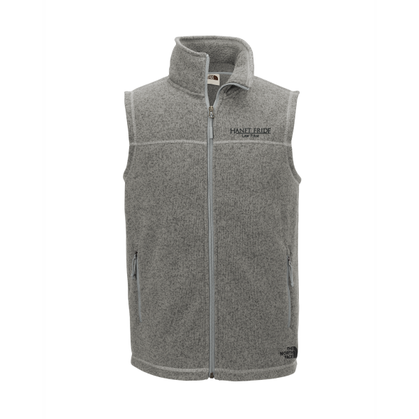 Hanft Law - The North Face® Sweater Fleece Vest NF0A47FA with rectangle logo