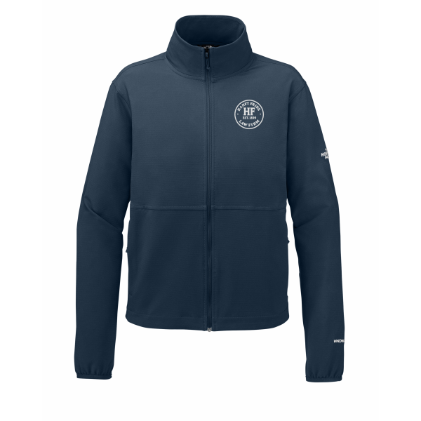 Hanft Law - The North Face® Women’s Edge Stretch Soft Shell Jacket NF0A8ENP with embroidered circle logo