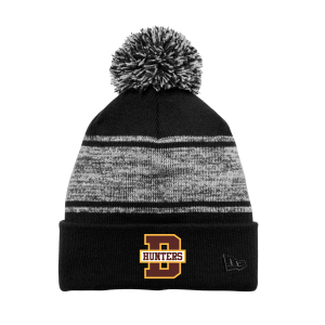 Denfeld Hockey - New Era NE909 Knit Chilled Pom Beanie with embroidered Denfeld logo