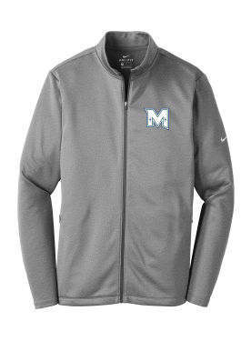 MIRAGE HIGH SCHOOL Hockey - Nike Therma-FIT Full-Zip Fleece NKAH6418 with embroidered M logo