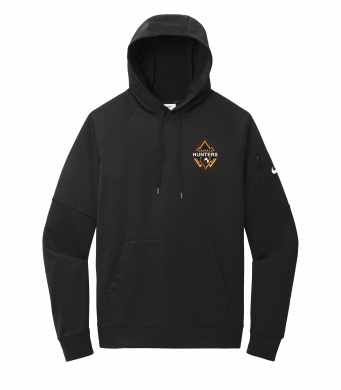Denfeld Boys Soccer - Nike Therma-FIT Pullover Fleece Hoodie NKFD9735 with embroidered left chest logo