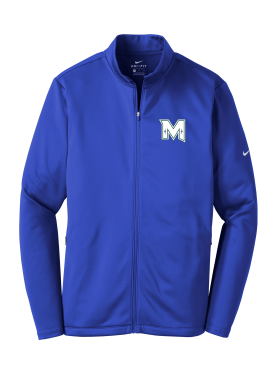 MIRAGE HIGH SCHOOL Hockey - Nike Therma-FIT Full-Zip Fleece NKAH6418 with embroidered M logo