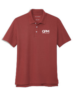 GPM - Port Authority K867 C-FREE ™ Cotton Blend Pique Polo with white GPM embroidered logo