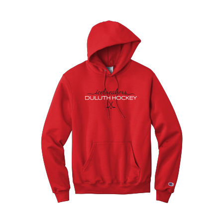 ICEBREAKERS - Champion S700 Powerblend Pullover Hoodie with embroidered full front script logo