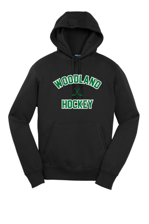 Woodland Hockey - ST254 Sport-Tek® Pullover Hooded Sweatshirt with Tackle Twill and embroidered logo