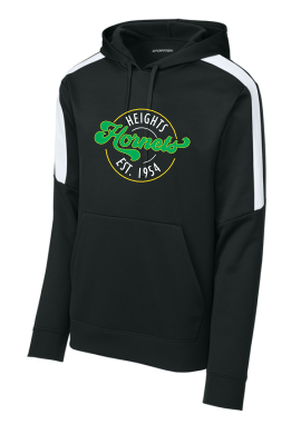 Duluth Heights - Adult Sport-Tek® Sport-Wick® Fleece United Pullover Hoodie ST255 with full front Hornets logo