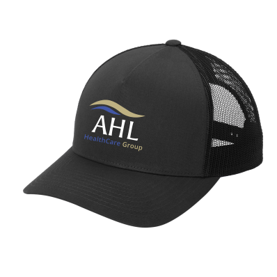 AHL Group - Sport-Tek® YP Classics® Retro Trucker 5-Panel Cap STC54 with AHL Group logo