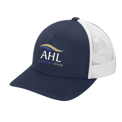 AHL Group - Sport-Tek® YP Classics® Retro Trucker 5-Panel Cap STC54 with AHL Group logo