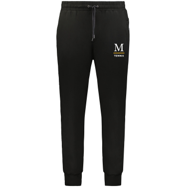 Marshall Tennis - Ventura soft knit jogger 222599 with embroidered M Tennis on the left leg