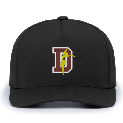 Denfeld Dance Team - Weekender perforated snap back hat with IDC embroidered D on the front