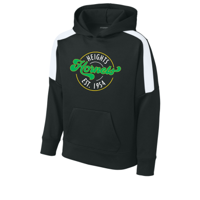Duluth Heights - YOUTH Sport-Tek® Sport-Wick® Fleece United Pullover Hoodie YST255 with full front logo 2