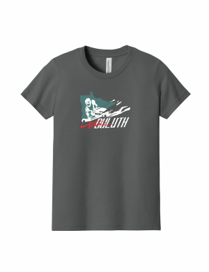 Team Duluth - BELLA+CANVAS® Unisex Jersey Short Sleeve Tee BC3001 with full front logo