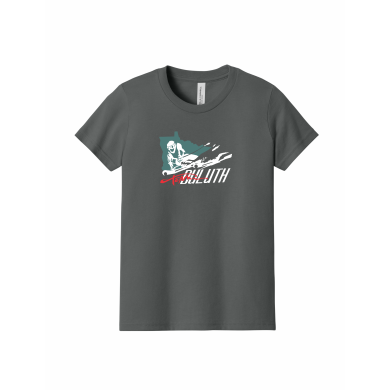 Team Duluth - BELLA+CANVAS® Unisex Jersey Short Sleeve Tee BC3001 with full front logo