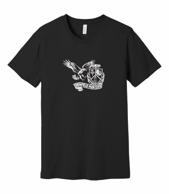 Denfeld Boys Soccer - BELLA+CANVAS® Unisex Jersey Short Sleeve Tee BC3001 with full front logo option 2