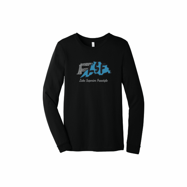 LSF - Adult BELLA+CANVAS® Unisex Jersey Long Sleeve BC3501 with full front logo