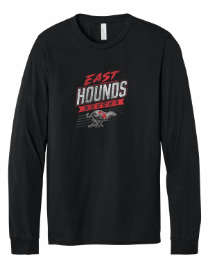 Duluth East Boys Soccer - BELLA+CANVAS® Unisex Heather CVC Long Sleeve Tee BC3501CVC with full front vintage logo