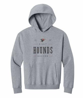 Duluth East Boys Soccer - BELLA+CANVAS® Unisex 10-Ounce Heavyweight Pullover Hoodie BC4719 with full front logo 1