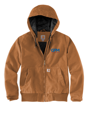 GPM - Carhartt® Women’s Washed Duck Active Jac CT104053 with GPM left chest logo