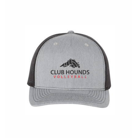 Club Hounds - Richardson - Five-Panel Trucker Cap - 112FP with embroidered logo