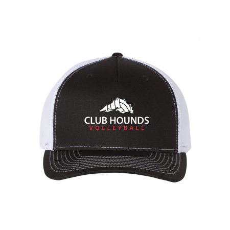 Club Hounds - Richardson - Five-Panel Trucker Cap - 112FP with embroidered logo