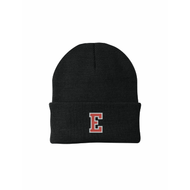East Youth Football - Knit Cap CP90 with embroidered E