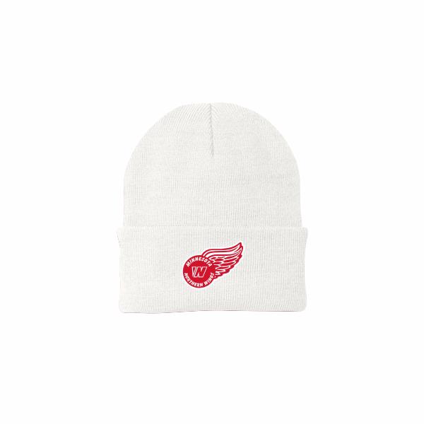 Northern Wings - Knit cuff beanie with embroidered logo