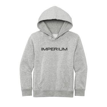 Imperium Dance - Youth V.I.T.™ Fleece Hoodie DT6100Y with IMPERIUM embroidery on the front