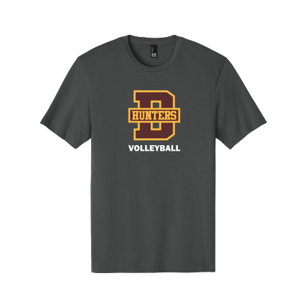 Denfeld Volleyball - District DT104 Perfect Weight ® Tee with full color heat transfer Denfeld Volleyball logo