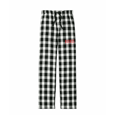 Duluth East Boys Soccer - District® Flannel Pocket Pant DT1810 with embroidered one-color Hounds Soccer on the left leg