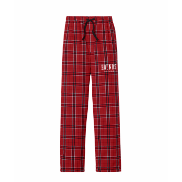 Duluth East Boys Soccer - District® Flannel Pocket Pant DT1810 with embroidered one-color Hounds Soccer on the left leg