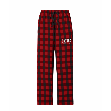 Duluth East Boys Soccer - District® Flannel Pocket Pant DT1810 with embroidered one-color Hounds Soccer on the left leg