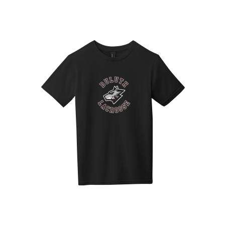 Wolfpack Youth Lacrosse - YOUTH District ® Very Important Tee DT6000Y with full color heat transfer logo