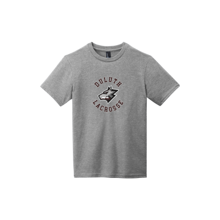 Wolfpack Youth Lacrosse - YOUTH District ® Very Important Tee DT6000Y with full color heat transfer logo